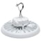 Nuvo Wattage 80W/100W/120W and CCT Selectable 3K/4K/5K LED UFO High Bay, 120-347 Volt, White Finish 65/812 - alternate 4